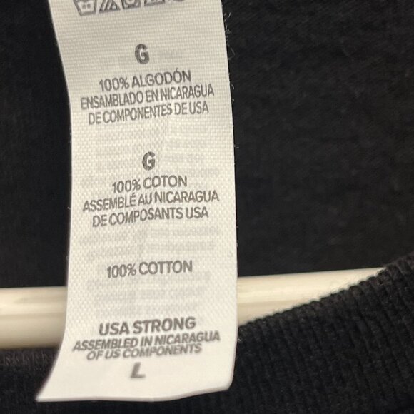 Retro Goldendoodle Dog‎ Silhouette Graphic T-Shirt Black Bella+Canvas Large nwot - Picture 5 of 6